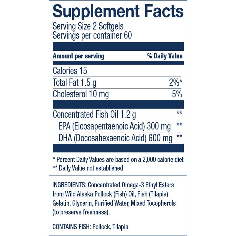 Wiley's Finest Wild Alaskan Fish Oil Prenatal DHA - 120 Softgels - image 2