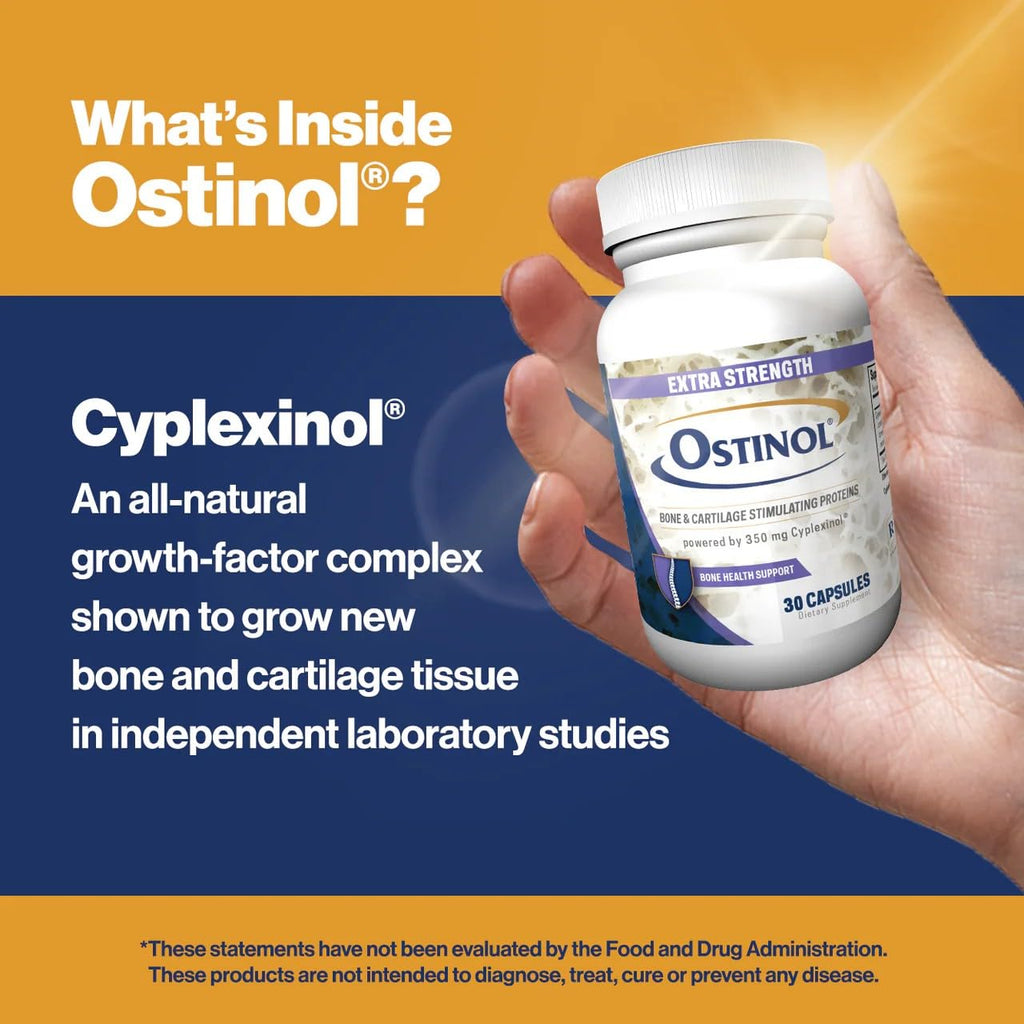ZYCAL Ostinol Standard 350mg Bone & Joint Supplement - 30 Capsules - image 4
