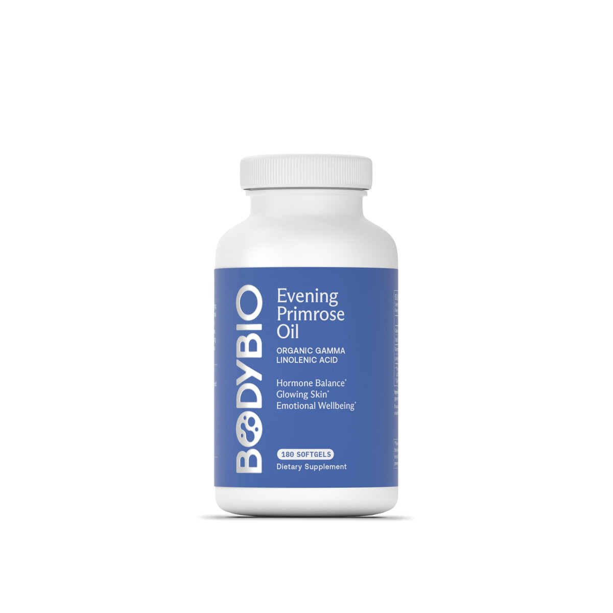 BodyBio Evening Primrose Oil - Cold Pressed GLA for Skin & Hormone