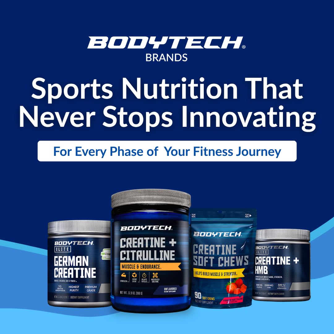 BodyTech Creatine Monohydrate - Supports Muscle Endurance