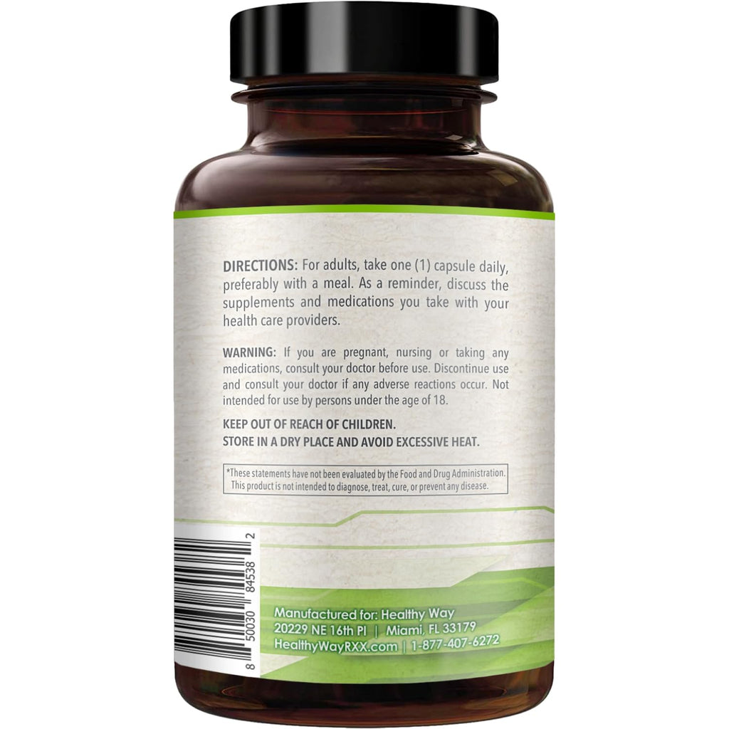 HealthyWayRx 500mg SAM-e Supplement - High Strength 500mg