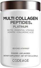 Codeage Multi Collagen Powder with Biotin 10000mcg - 11 oz