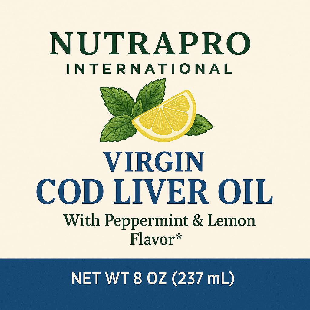 NutraPro International Virgin Cod Liver Oil - Natural