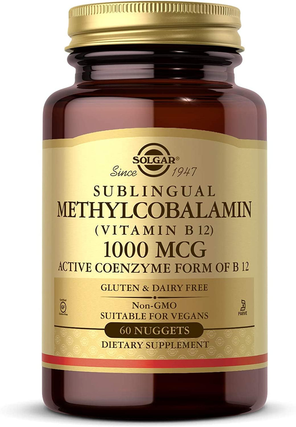 Solgar Methylcobalamin Vitamin B12 5000 mcg - 60 Nuggets - image 4