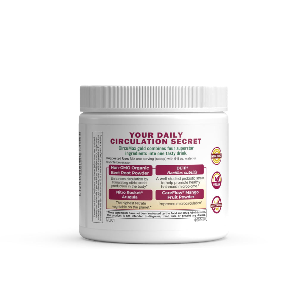 IVL CircuMax Gold Nitric Oxide Booster Powder - 30 Servings - image 3