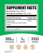 BulkSupplements.com Ursolic Acid Powder