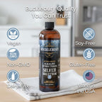 Bucklebury Silver Solution Liquid 30ppm Colloidal Silver - 16 Fl Oz - image 2