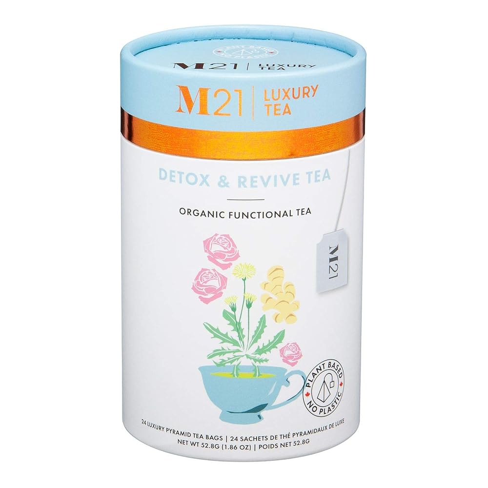 Metropolitan Tea M21 Luxury Functional Tea Detox and Revive 24