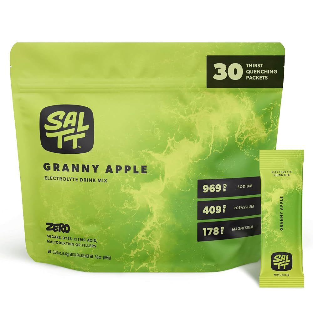 SALTT Electrolyte Packets - Zero Sugar, Easy Dissolve, Key Minerals