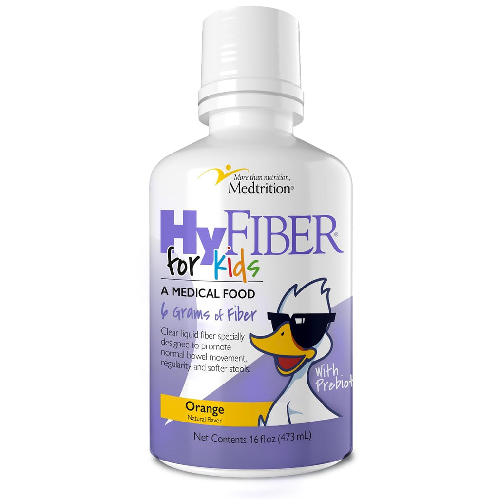Medtrition HyFiber Liquid Fiber for Kids in Only One Tablespoon