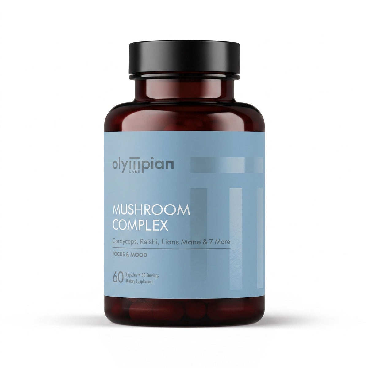 Olympian Labs 10X Mushroom Supplement - 60 Capsules
