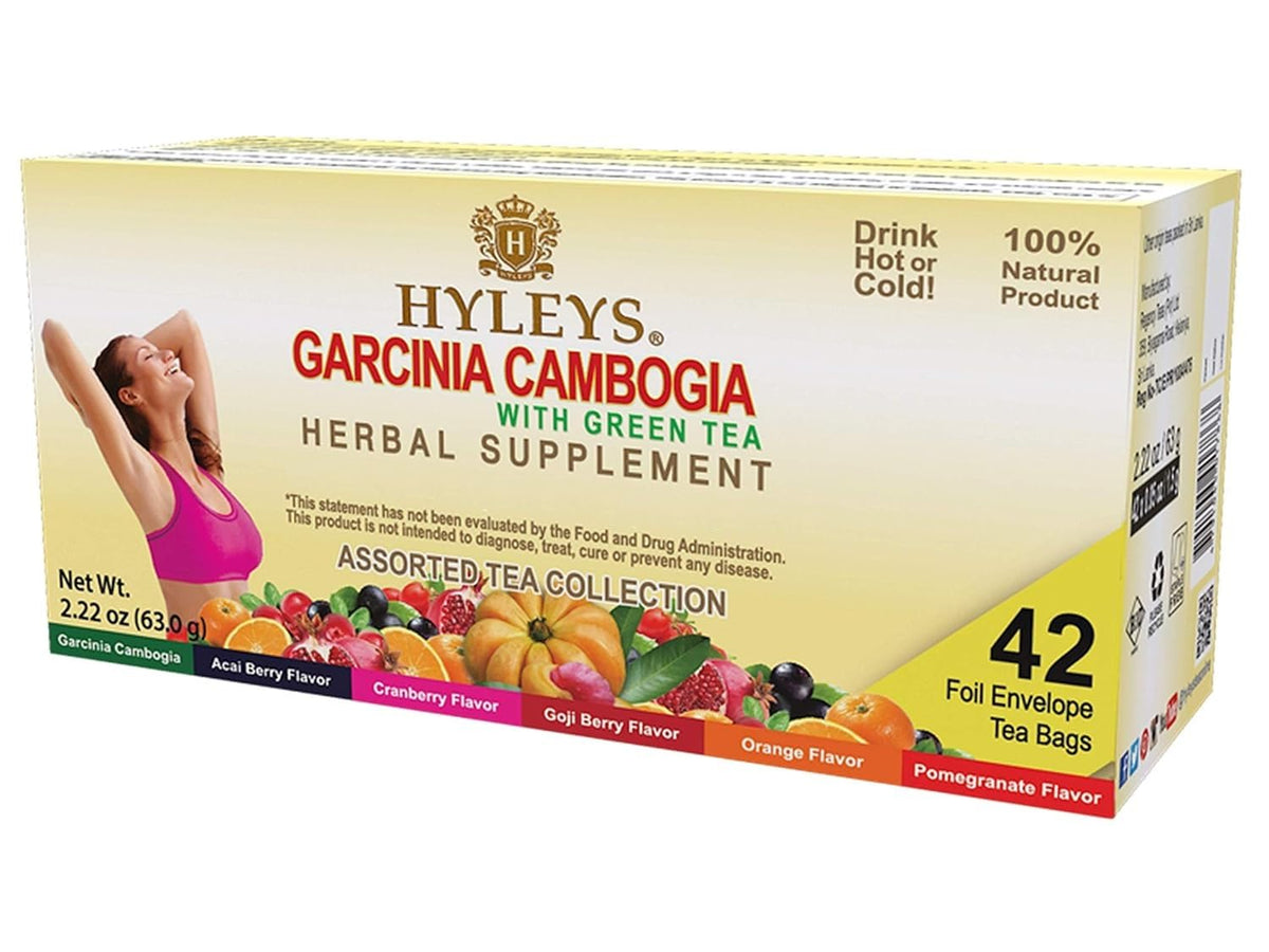 HYLEYS Garcinia Cambogia Green Tea - 42 Tea Bags