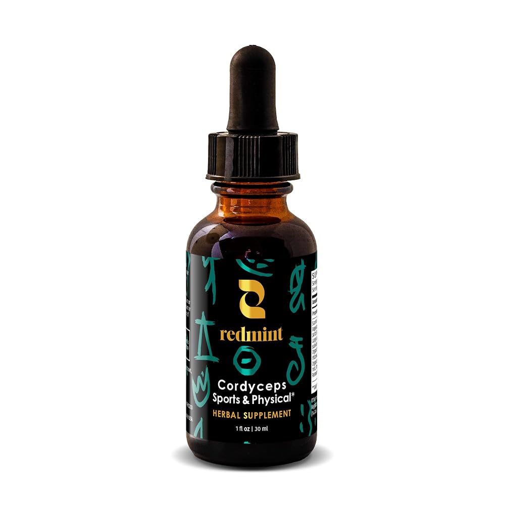 Redmint Lion's Mane and Turkey Tail and Cordyceps Mushroom Herbal