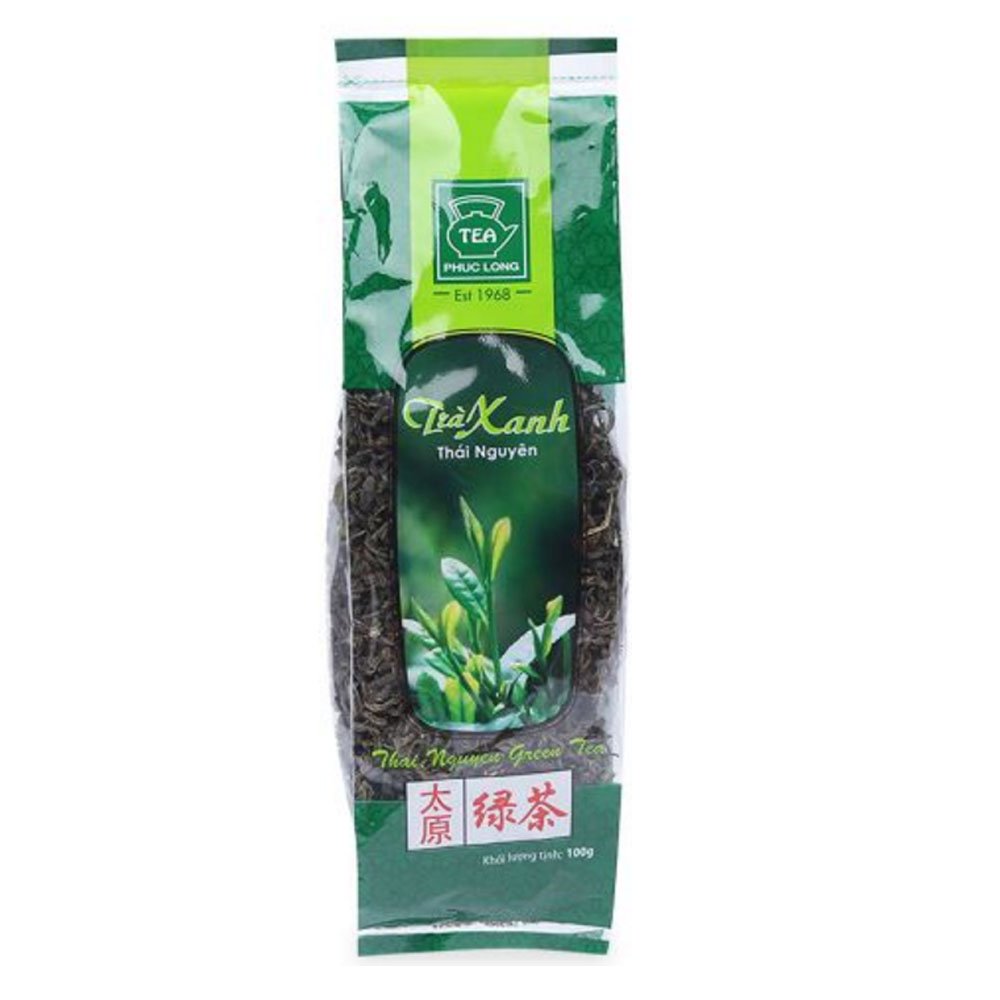 Phuc Long Green Tea Thai Nguyen Loose Leaves - 200g