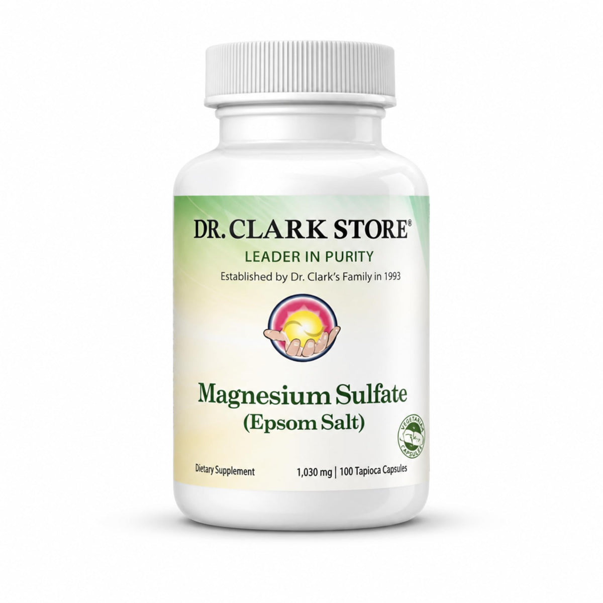 Dr Clark Magnesium Sulfate 1030mg - 100 Vegetarian Capsules