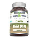 Amazing Nutrition Garlic Supplement 5000 mg - 120 Softgels