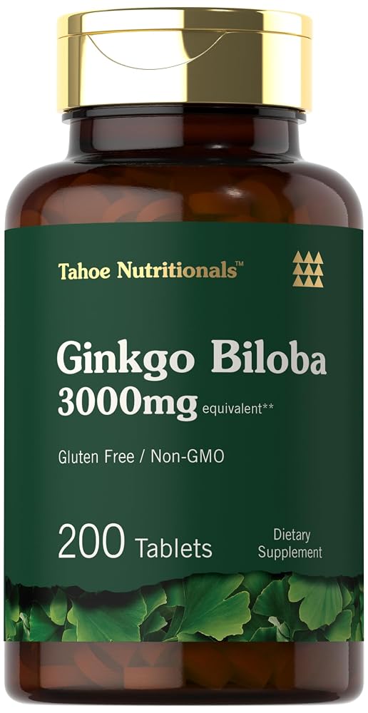 Carlyle Ginkgo Biloba Extra Strength - 200 Vegetarian Tablets