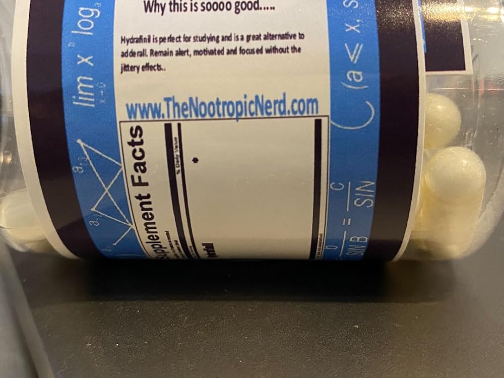 The Nootropic Nerd Hydrafinil 500mg - 30 Capsules - image 6