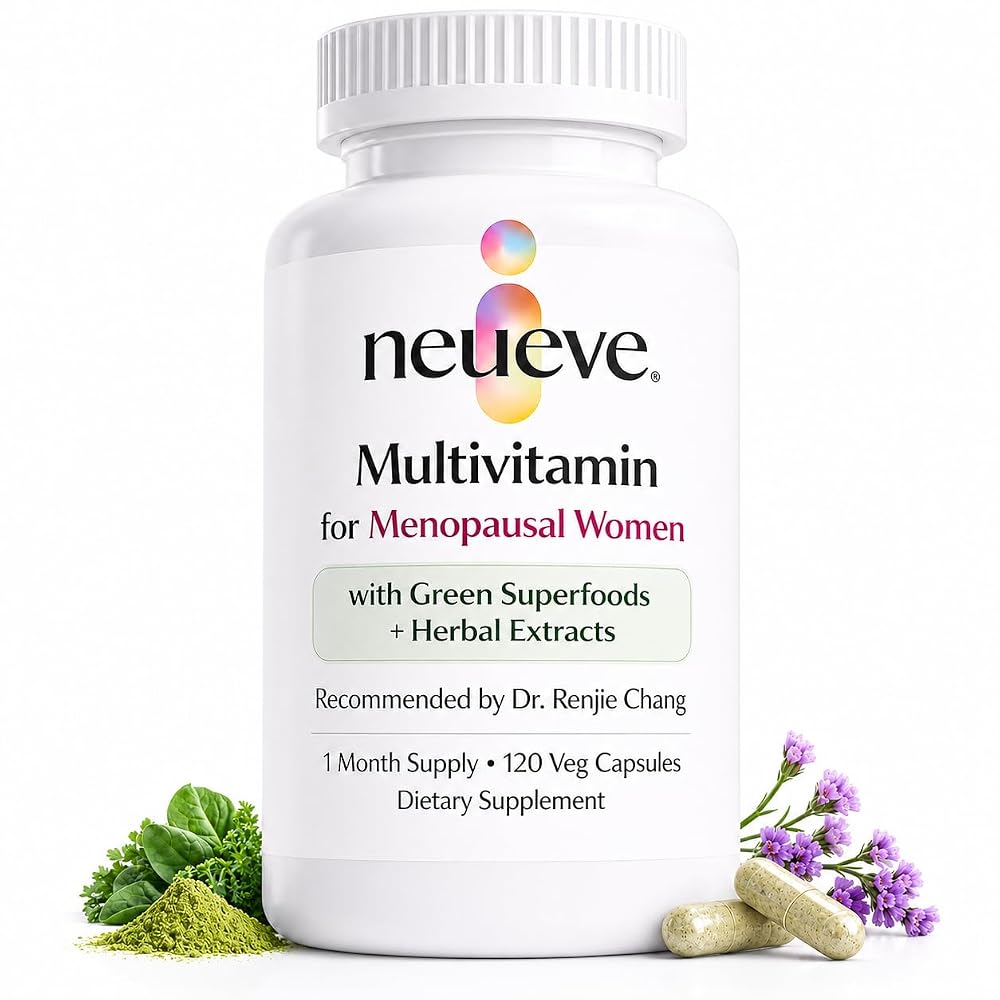 NeuEve Menopause Support Multivitamin for Women - 120 Capsules