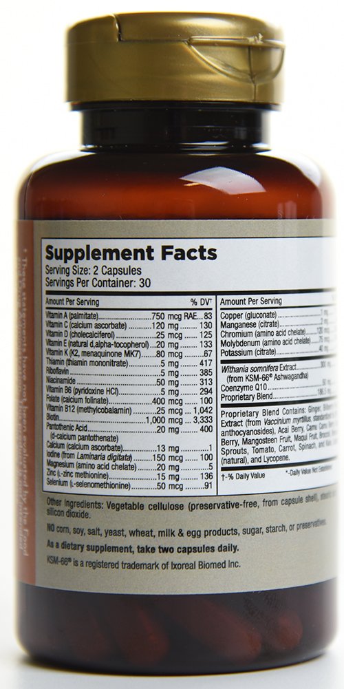 Mt. Angel Vitamins Daily Womens Multivitamin with Iron & Ashwaganda - image 4