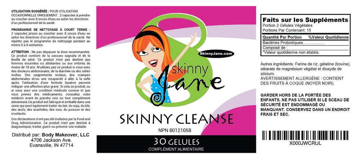 Skinny Jane Cleanse, 15 Day Digestive Health Detox Capsules, 30 Count - image 5
