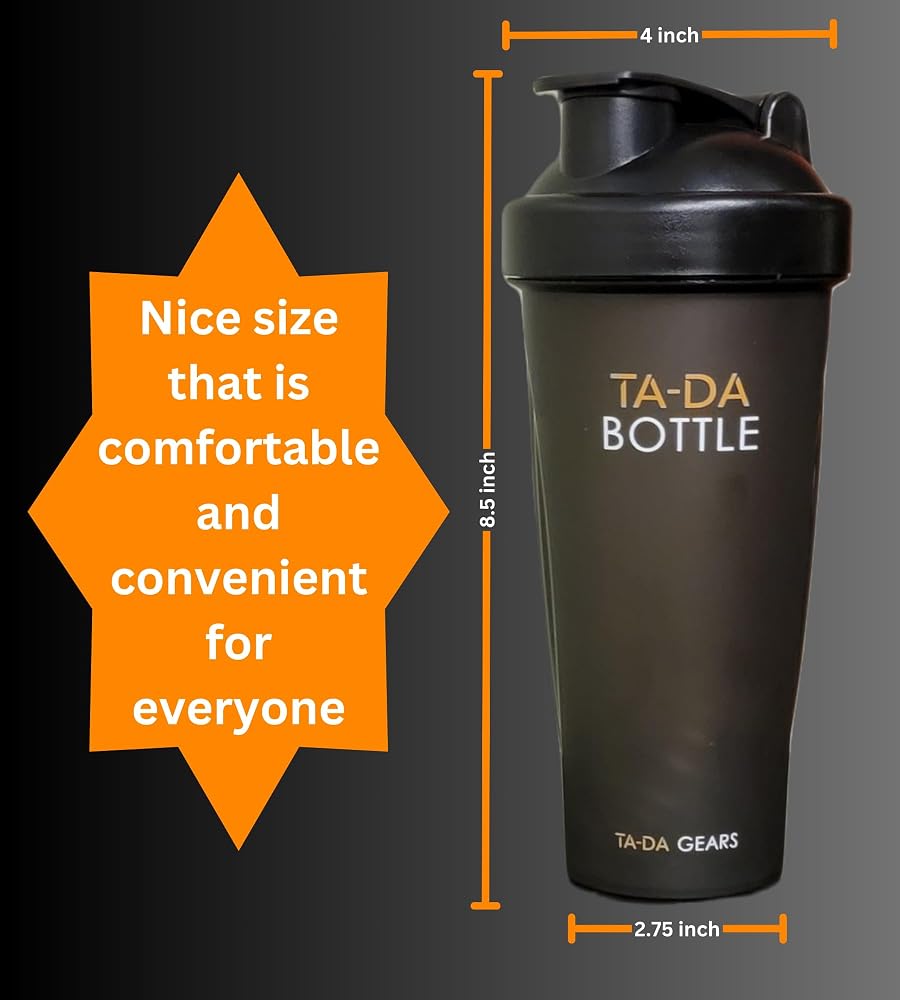 TA-DA Shaker Bottle with Can Cooler - 28 oz - image 3