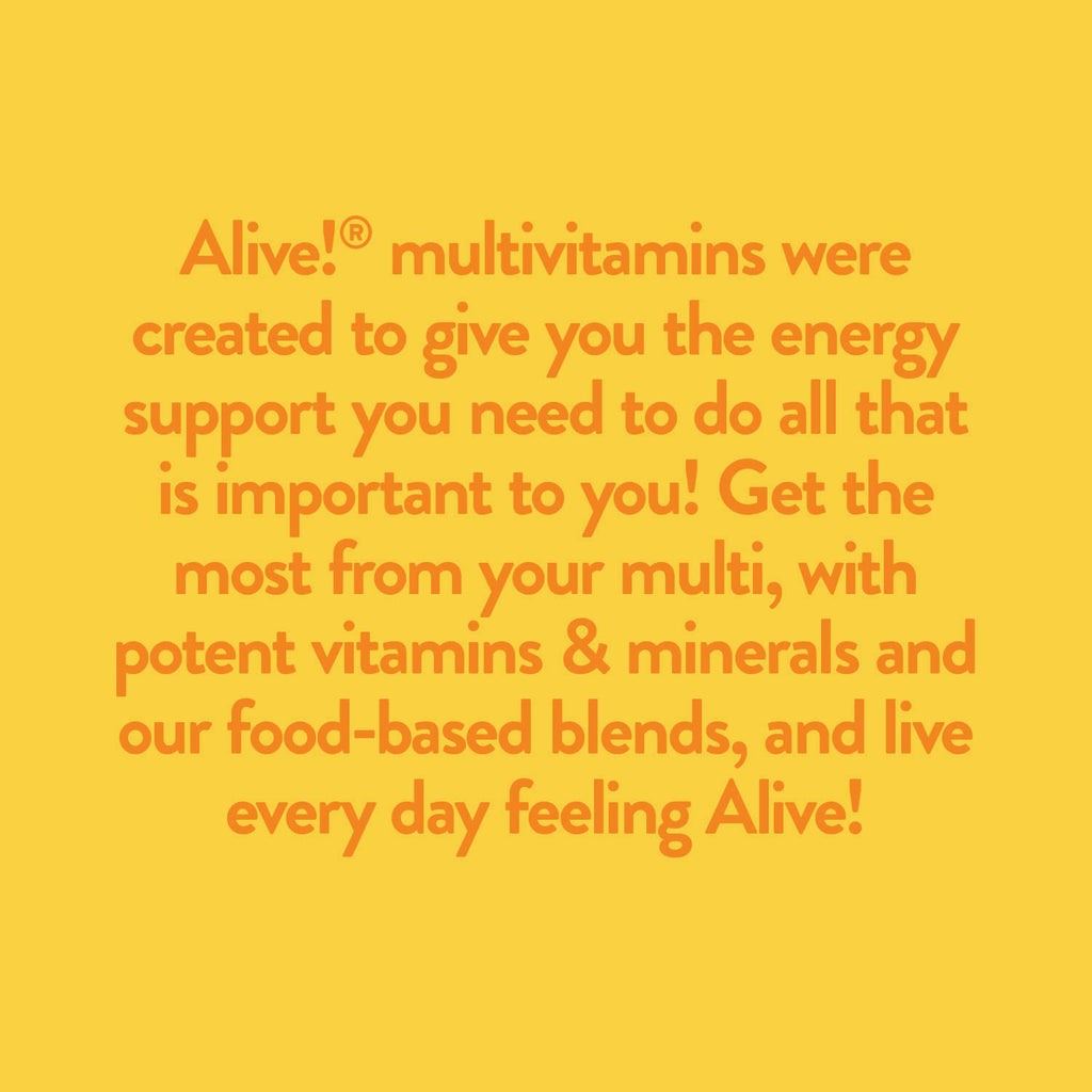 Nature's Way Alive! Daily Energy Multivitamin - 120 Tablets - image 7