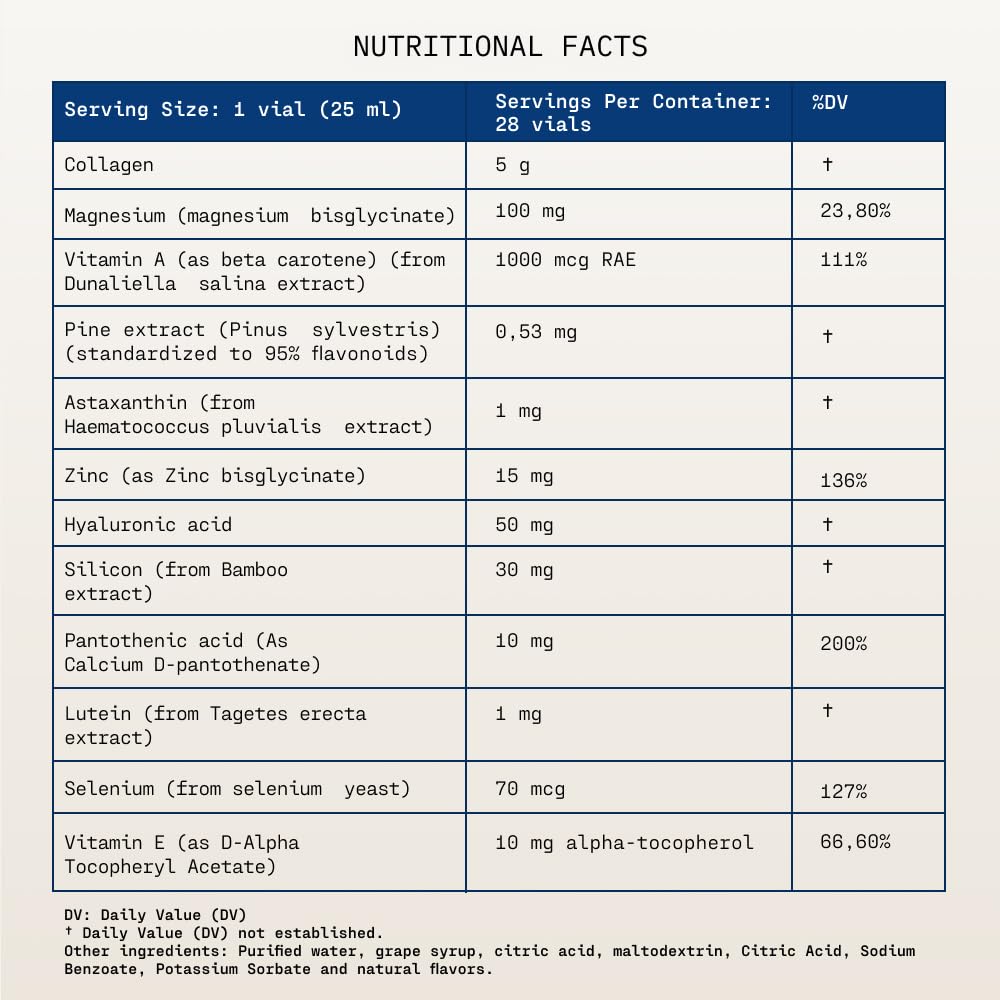 AETHERN Liquid Skin Care Supplement with Collagen & Hyaluronic Acid - image 8