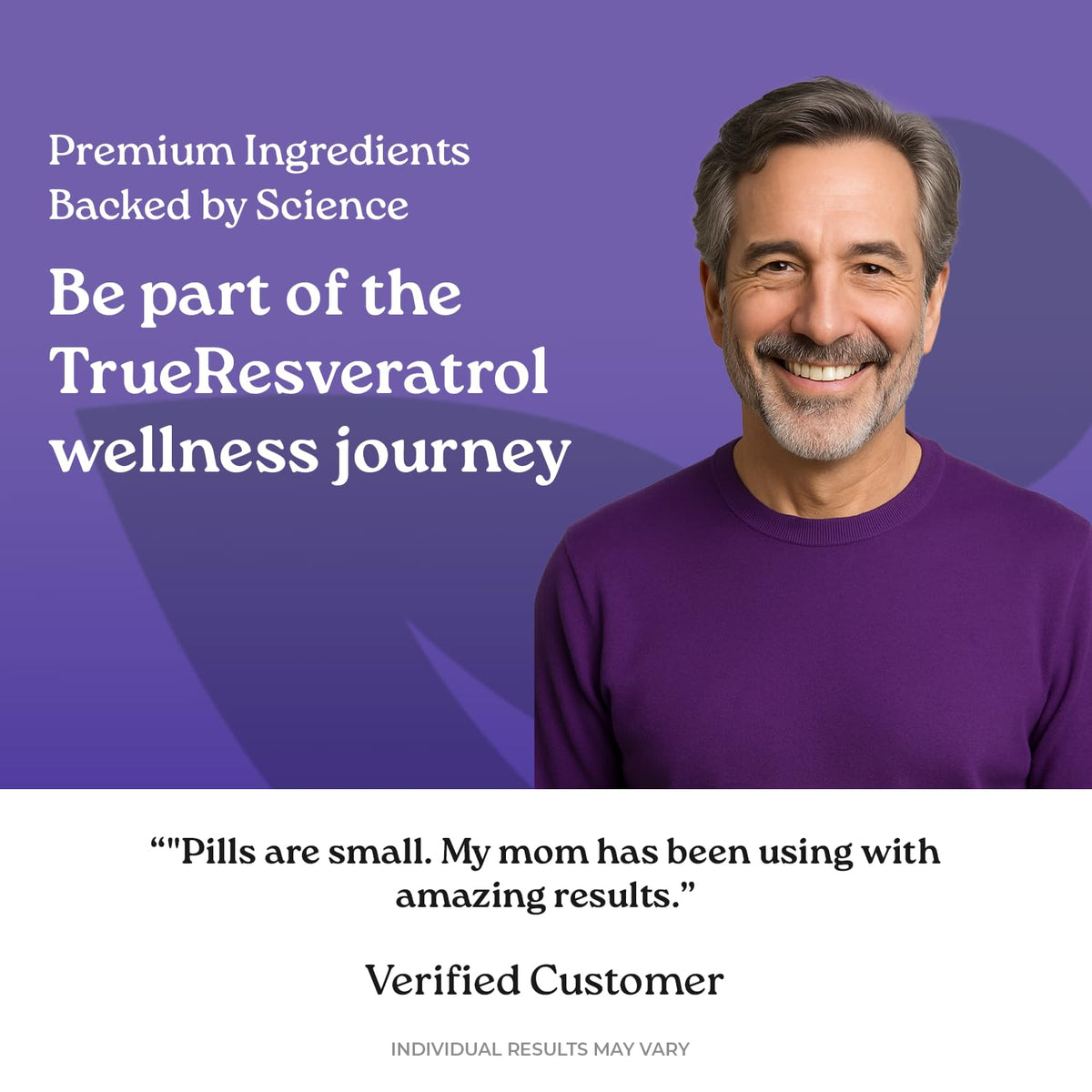 NatureCity TrueResveratrol 75mg Trans-Resveratrol - 60 Vegetarian Capsules - image 6