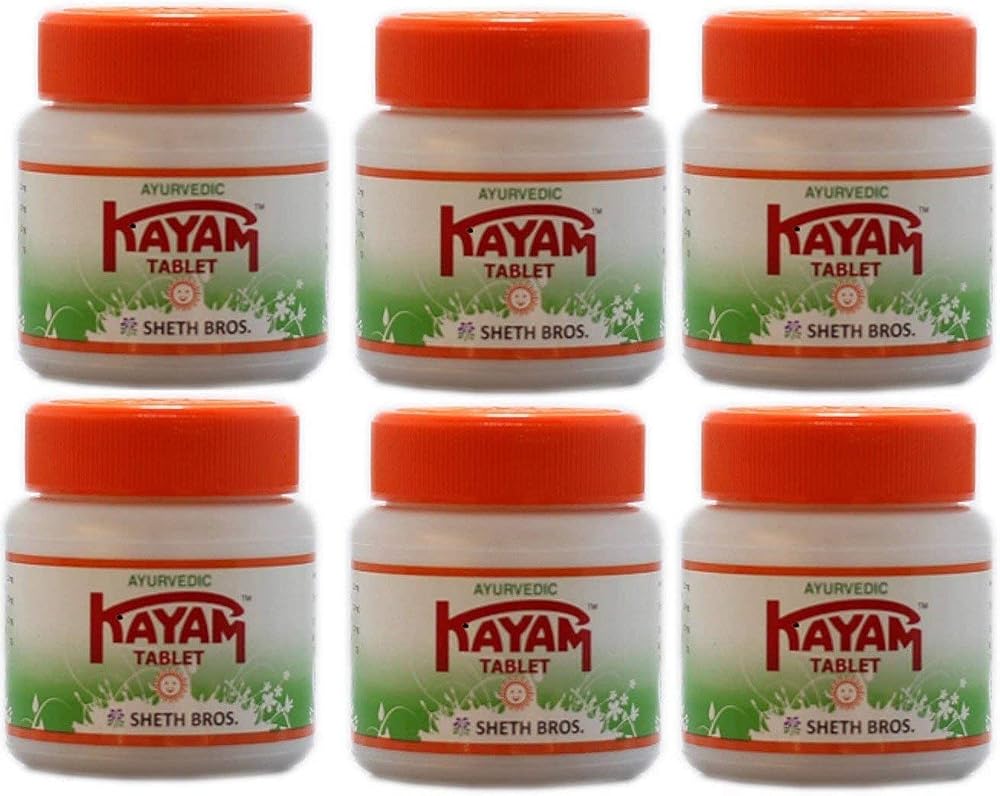 Kayam Tablet Laxative Multi Pack - 6 x 30 Tablets