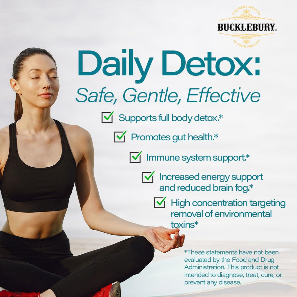 BUCKLEBURY Micronized Zeolite Capsules - 90 Vegan Capsules - image 2