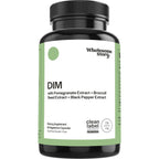 Wholesome Story DIM Supplement for Hormone Balance - 60 Capsules