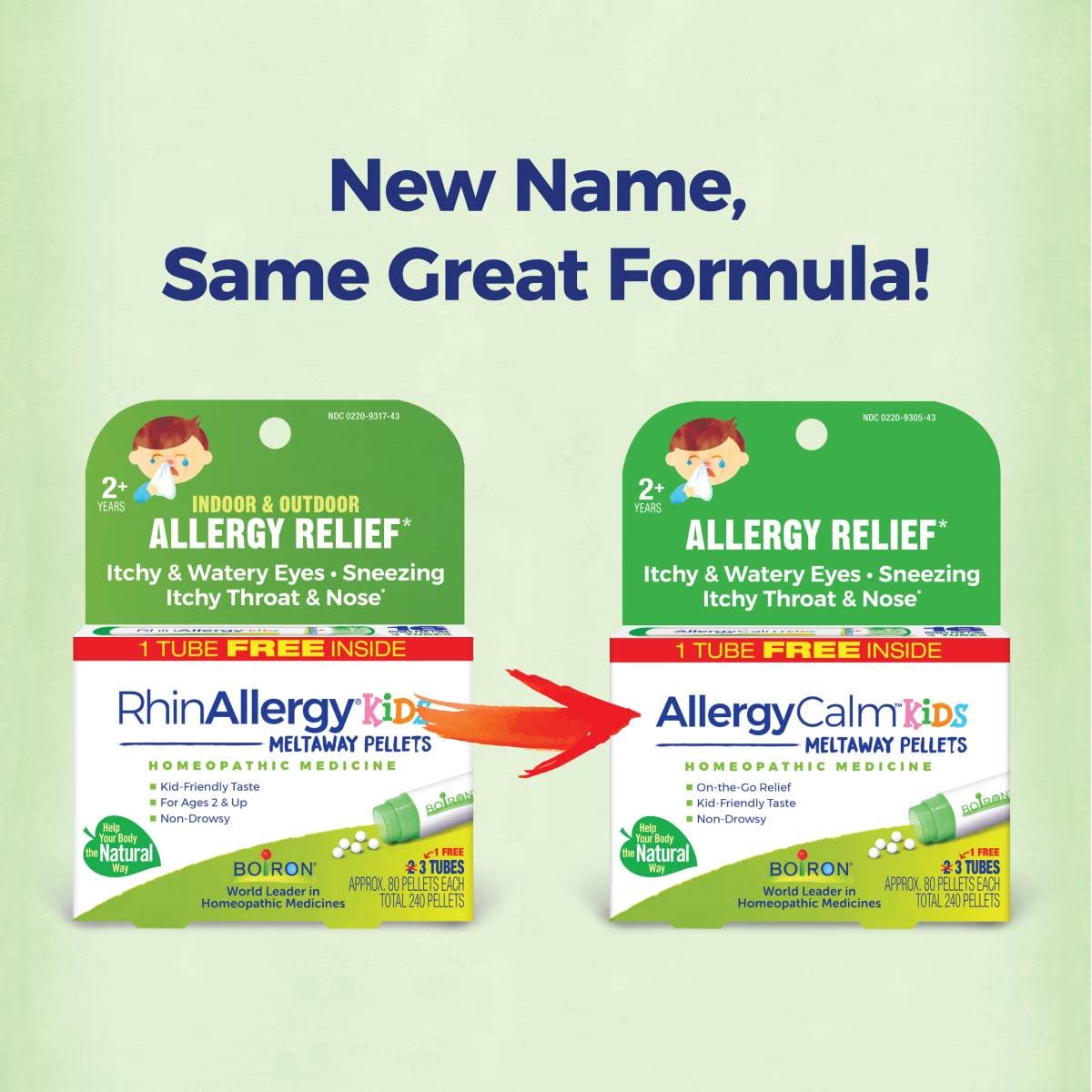 Boiron AllergyCalm Kids Pellets for Relief from Allergy and Hay Fever - image 2