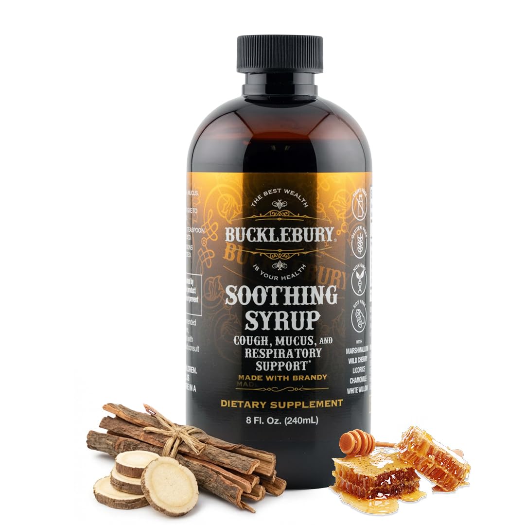 BUCKLEBURY Cough Syrup for Adults & Kids – 8 oz