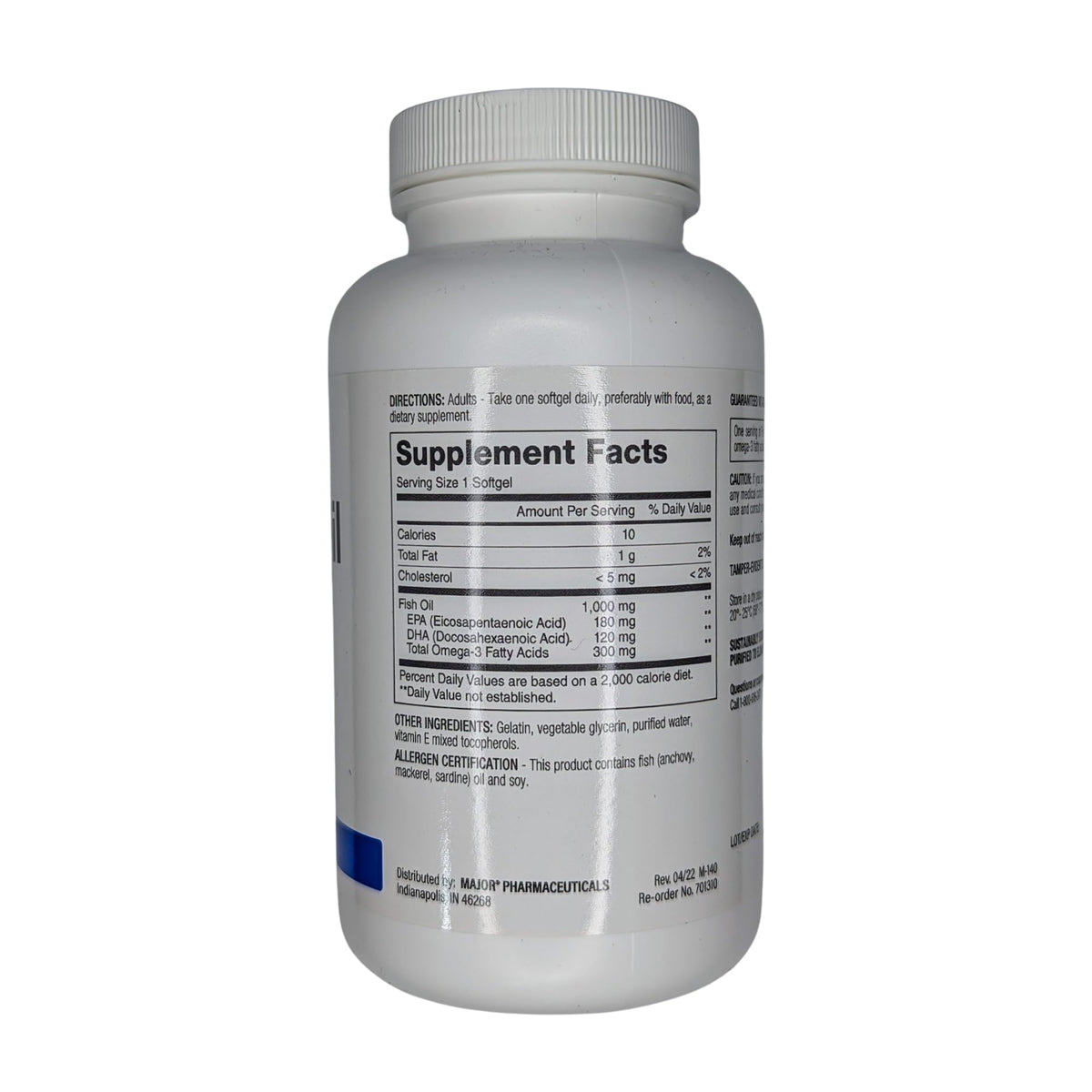 Amazon Pharmacy Major Pharma Fish Oil 1000 mg - 1 Softgels - image 2