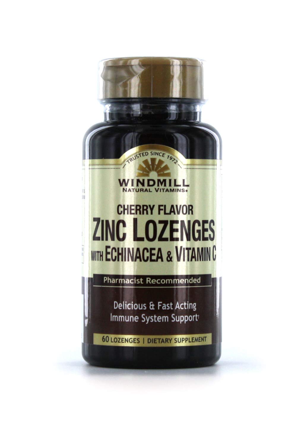 Windmill Zinc Lozenges with Echinacea & Vitamin C - 60 Count