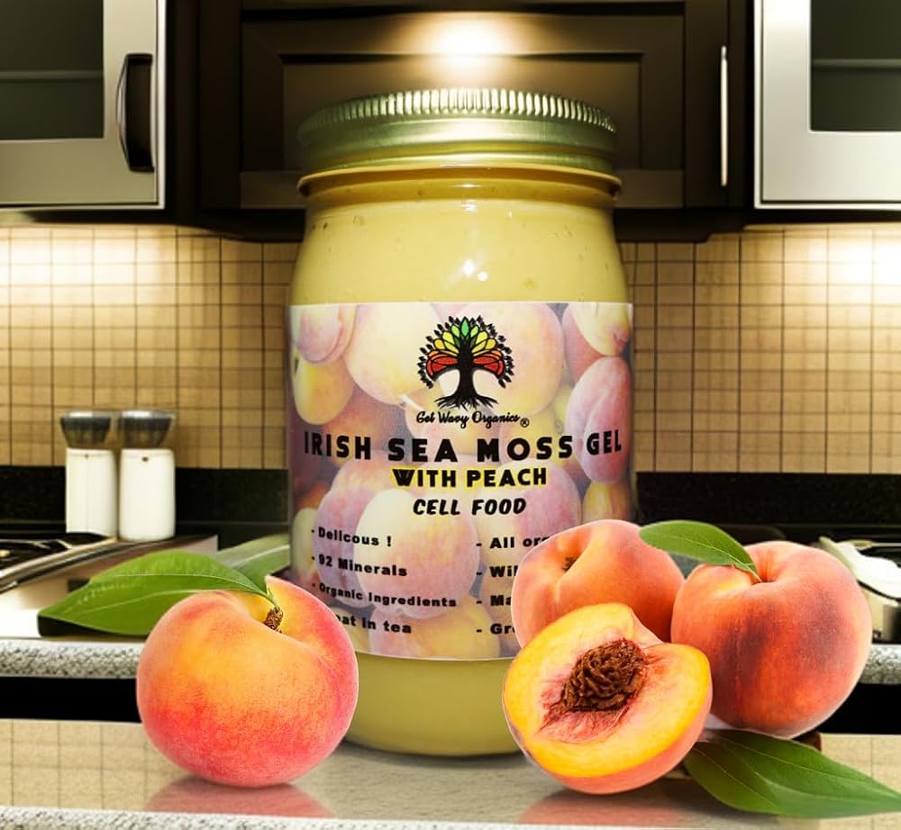 GET WAVY ORGANICS Irish Sea Moss Gel Superfood - 16 oz - image 3
