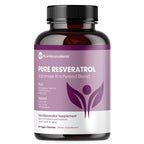 Pure Micronutrients Resveratrol 600mg Trans-Resveratrol - 60 Vegan Capsules