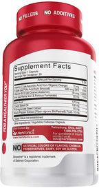 Herbtonics Iron Supplement for Women & Men, Blood Building Support - 30 Capsules - image 3