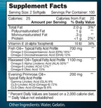 VitaVita Triple Strength Omega 3-6-9 Fish Oil - 200 Softgels - image 5