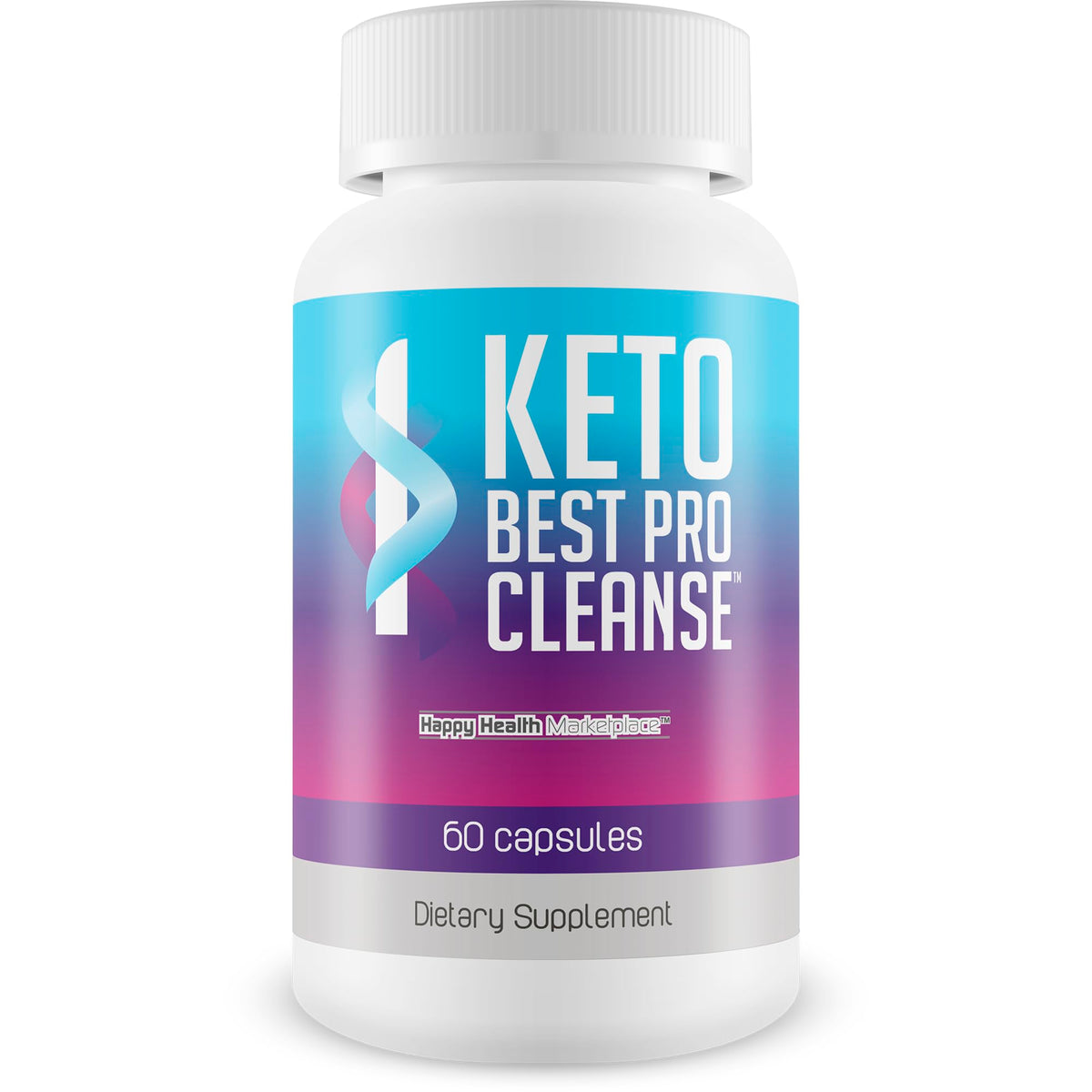 Generic Keto Best Pro Cleanse Natural Probiotic Capsules - 60 Count