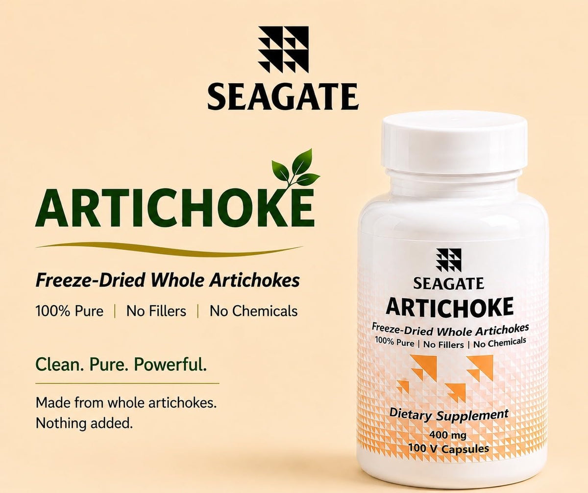 Seagate Products Artichoke 400 mg - 100 Capsules - image 4