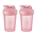 CHNLML Protein Shaker Bottle 400ML/16Oz - 2 Pack