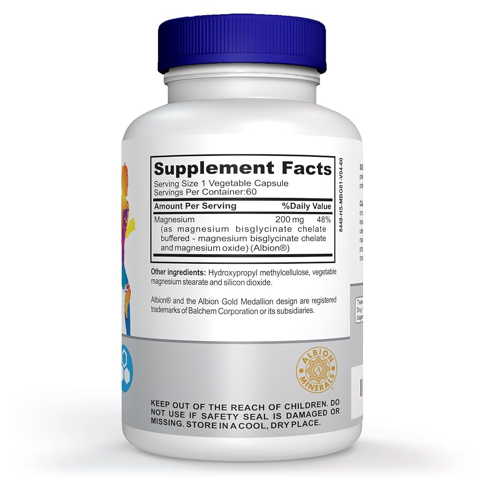 PEREGRUNE Magnesium Bisglycinate 200 mg for Runners - 60 Capsules - image 3