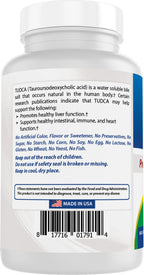 Best Naturals TUDCA 250mg (Tauroursodeoxycholic Acid) - 60 Veg