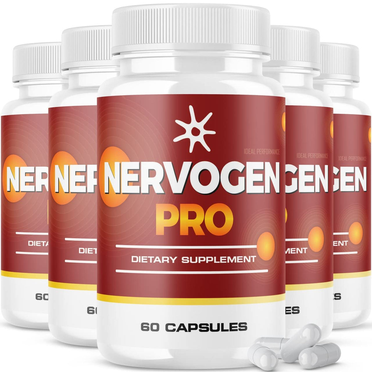 IDEAL PERFORMANCE Nervogen Pro Supplement - 300 Capsules