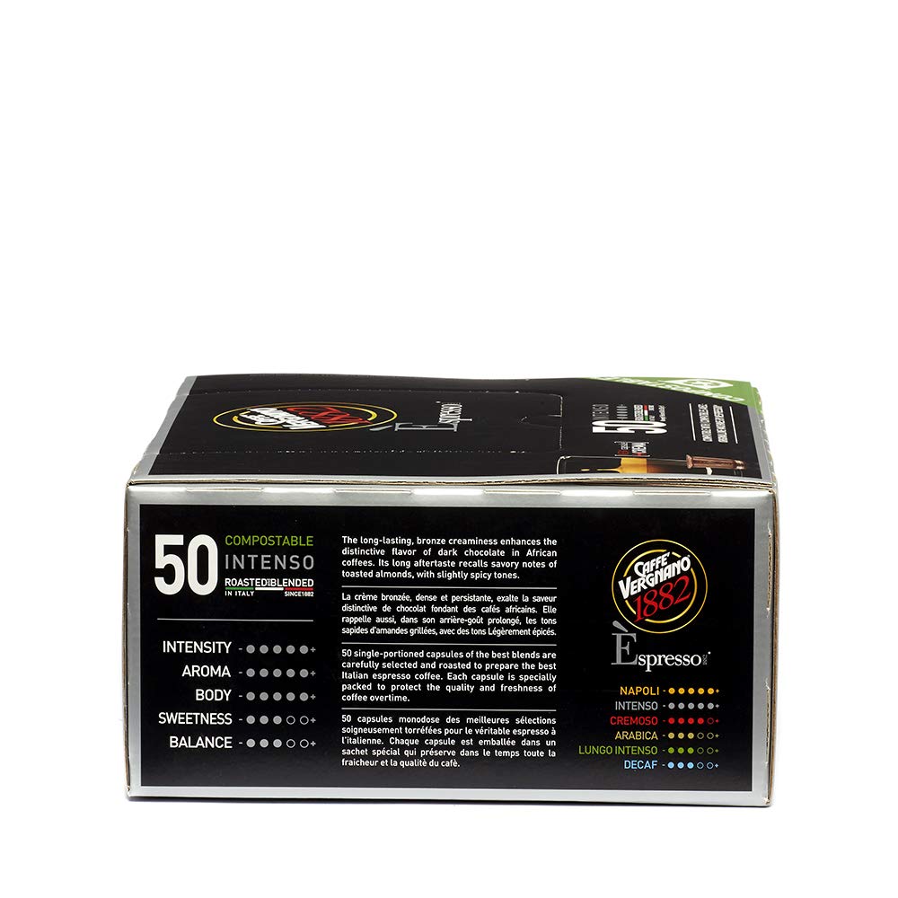 Caffe' Vergnano 1882 Caffè Vergnano Medium Dark Roast Coffee - Medium