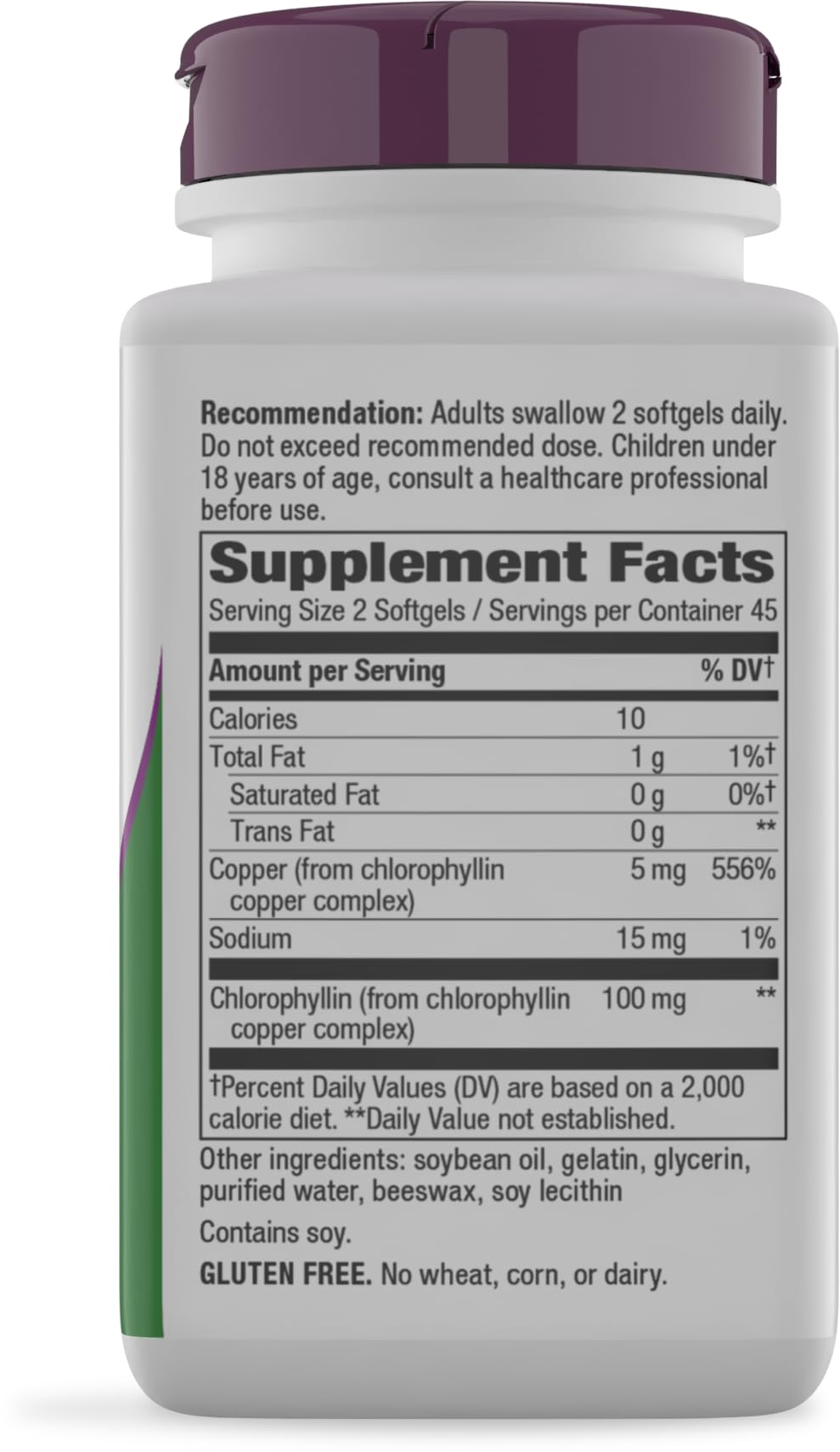 Nature's Way Chlorofresh Chlorophyll Concentrate - 90 Softgels - image 8
