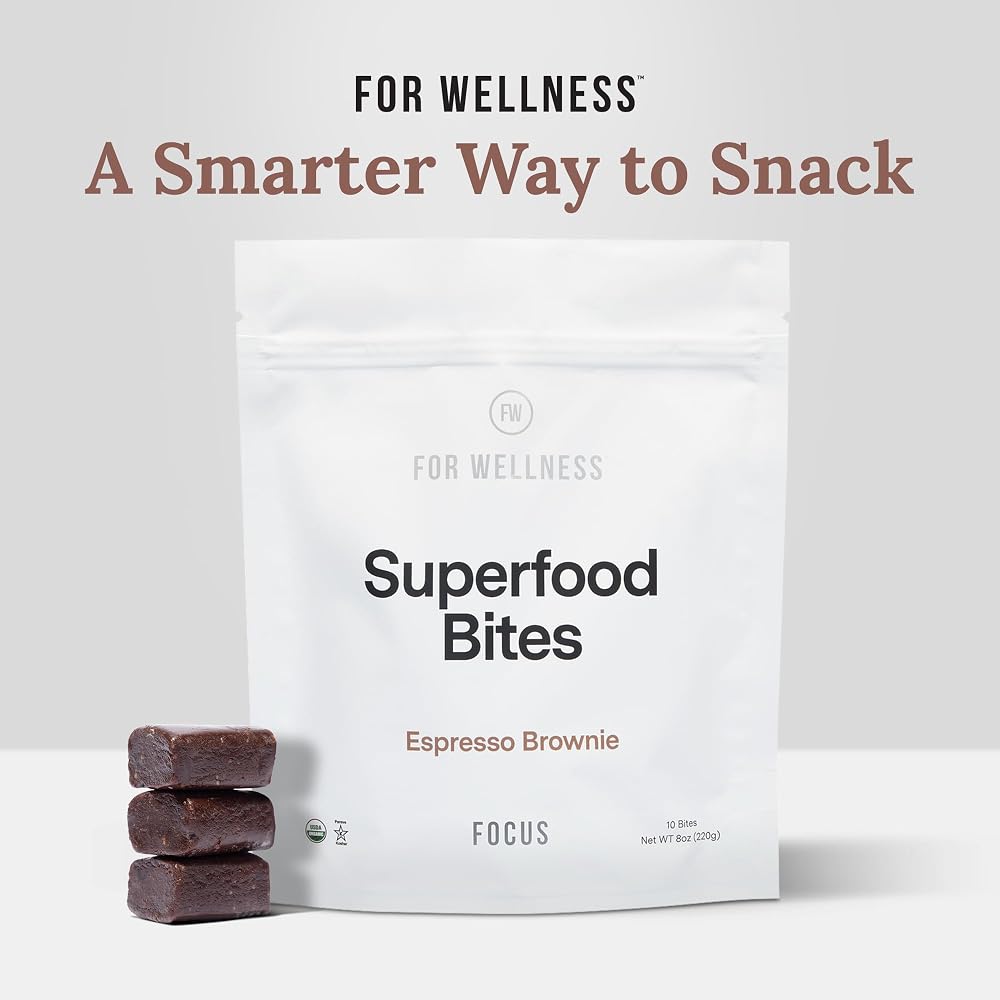 For Wellness Superfood Bites Focus