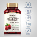 Piping Rock Cranberry Pills - 120 Capsules - image 3